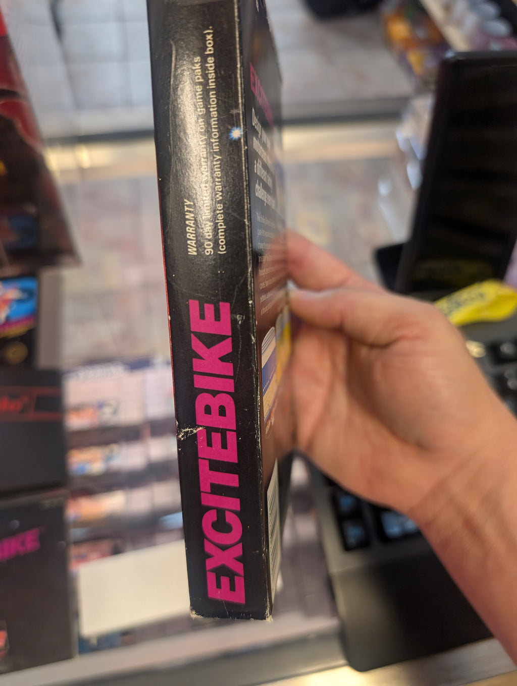 EXCITEBIKE NINTENDO NES CIB