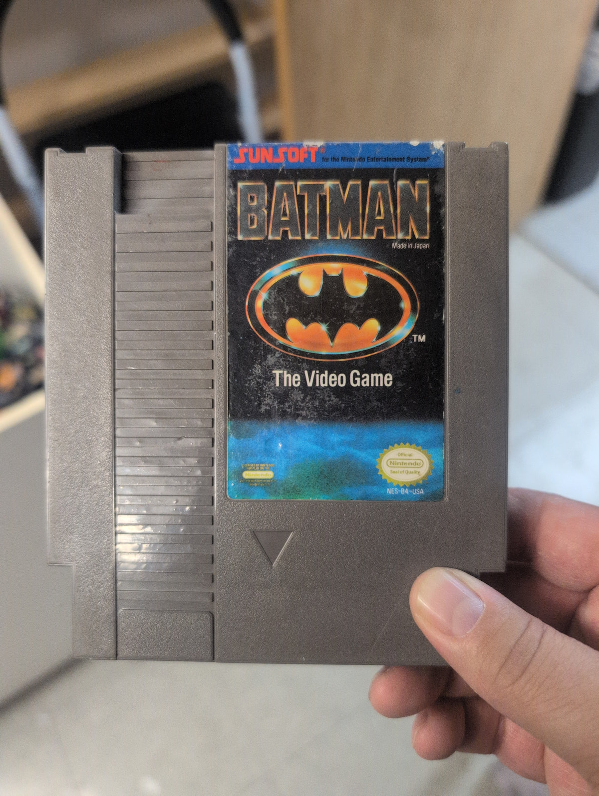 BATMAN THE VIDEOGAME NINTENDO NES