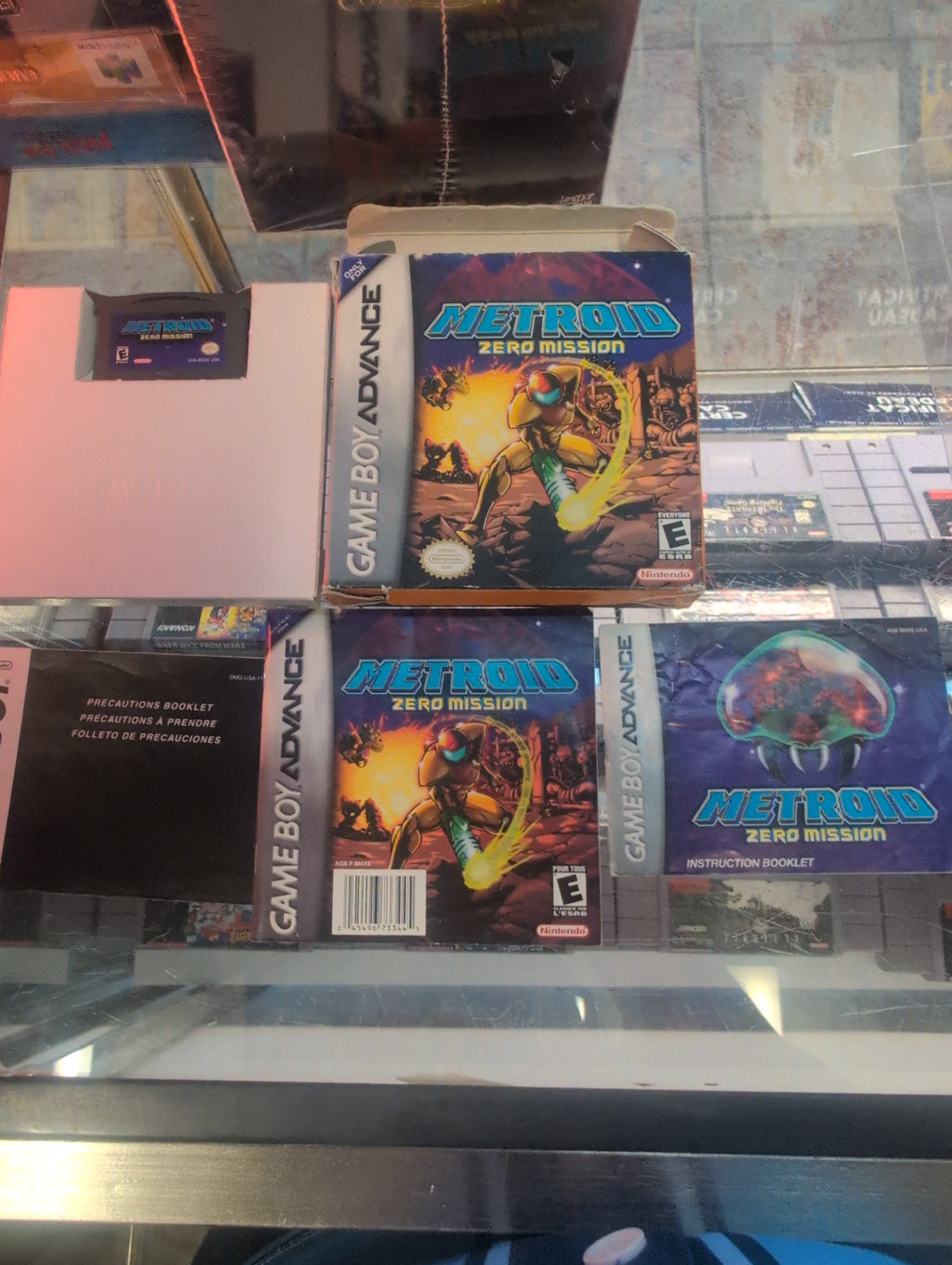 METROID ZERO MISSION GBA CIB