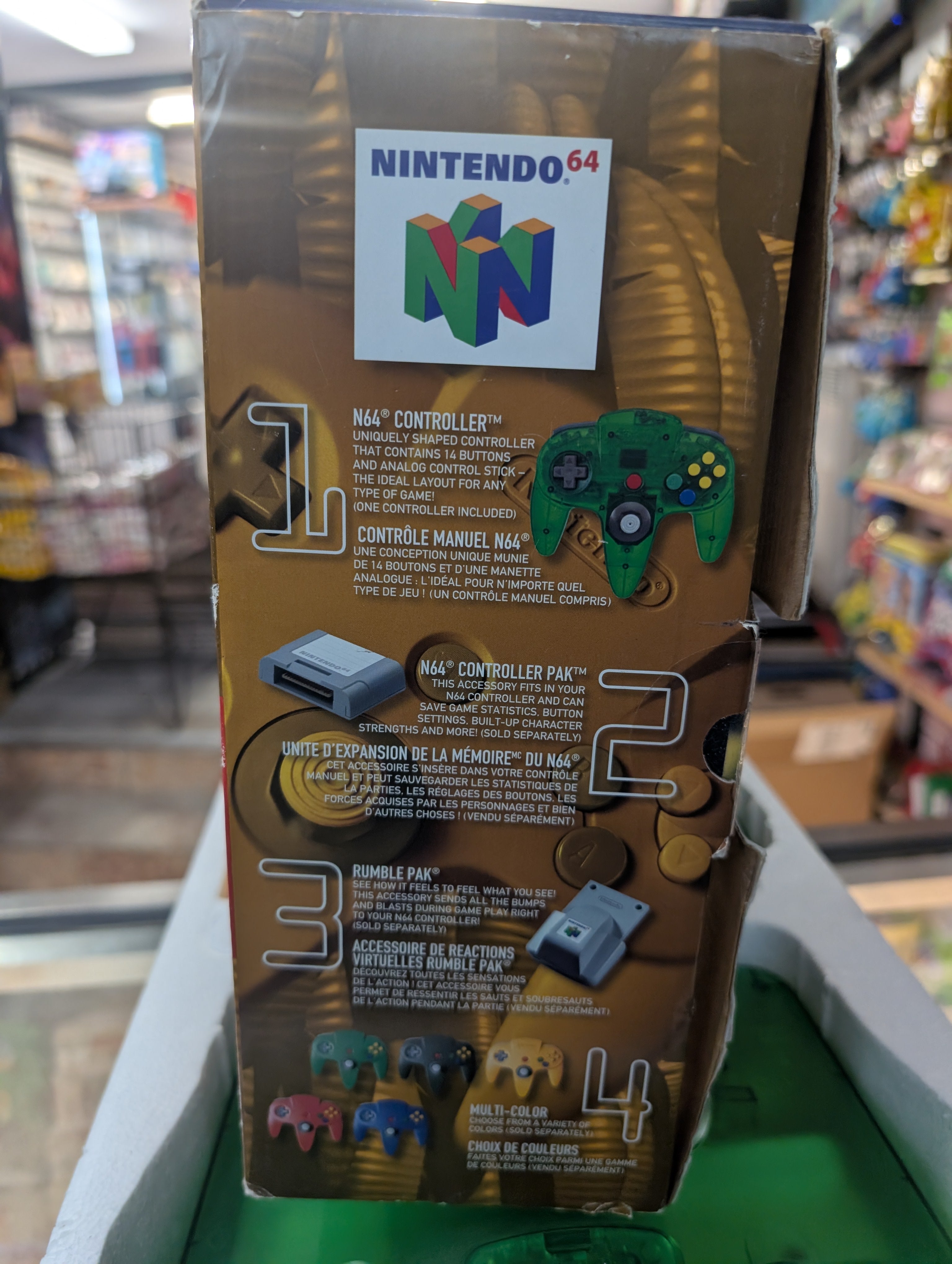 CONSOLES Nintendo 64 System [Donkey Kong 64 Set]