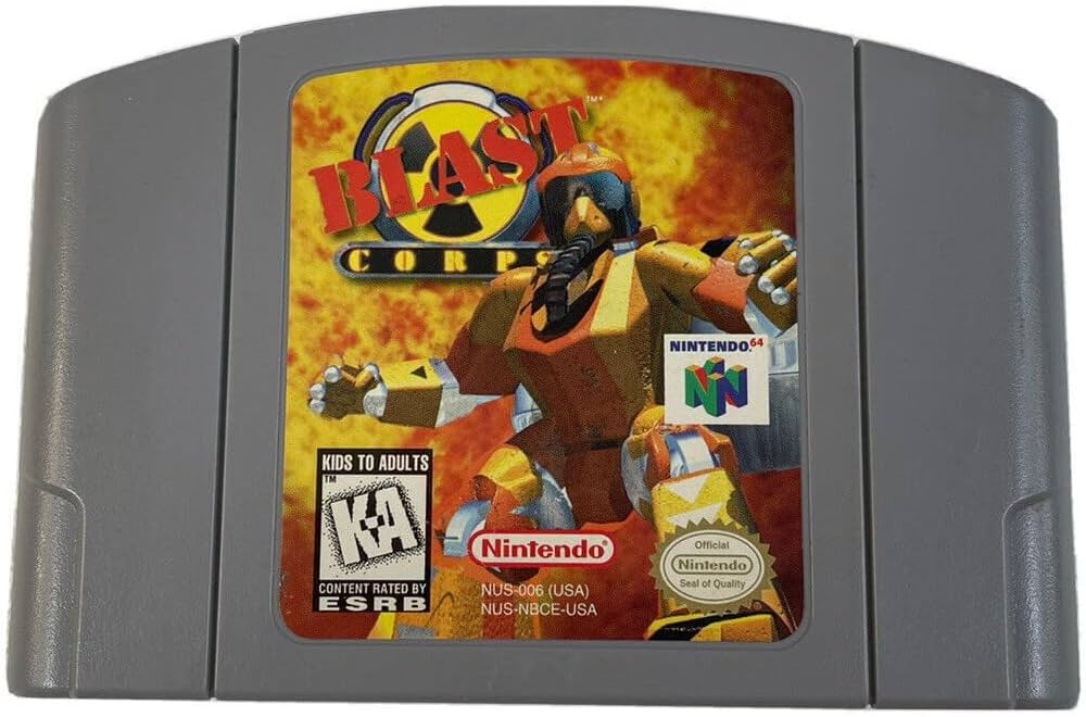 BLAST CORPS NINTENDO N64
