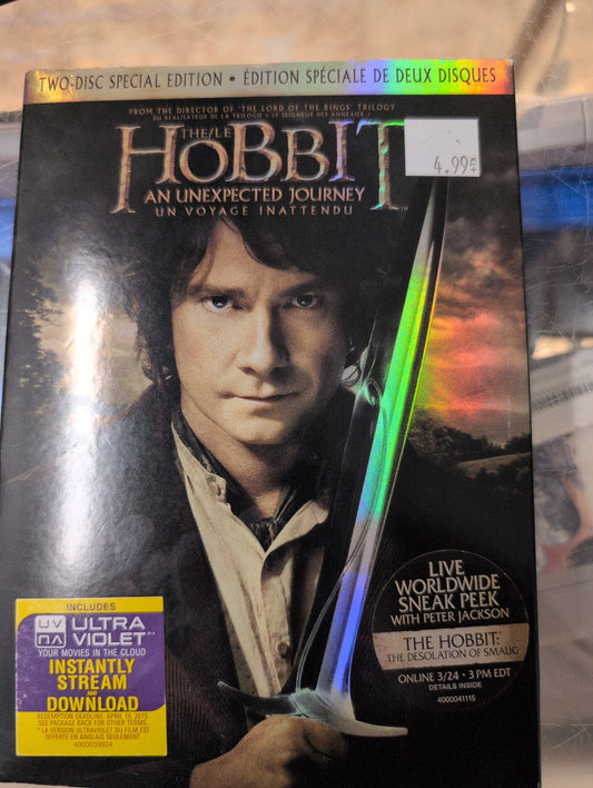 LE HOBBIT UN VOYAGE INNATTENDU FILM DVD