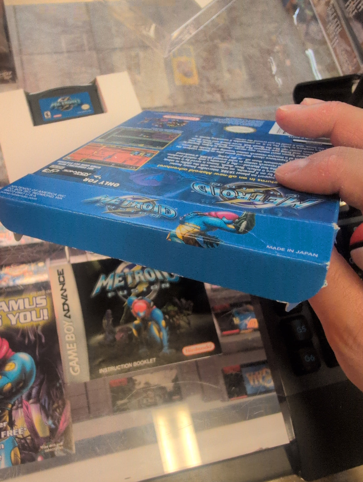 METROID FUSION GBA CIB