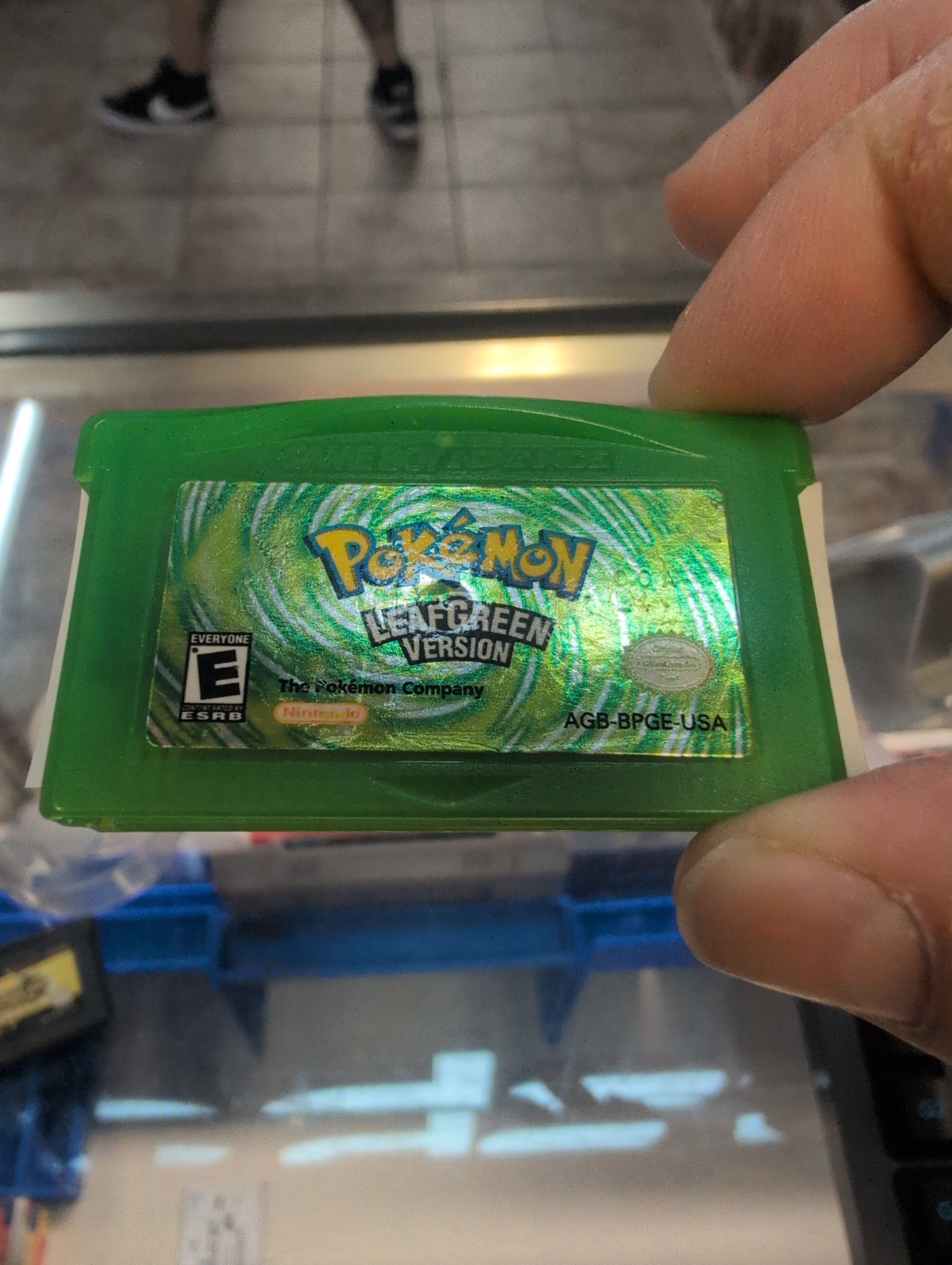 POKEMON LEAFGREEN VERSION GBA