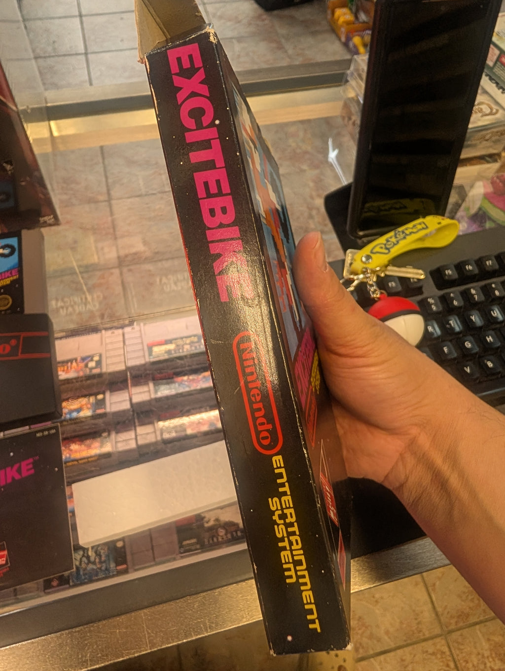 EXCITEBIKE NINTENDO NES CIB