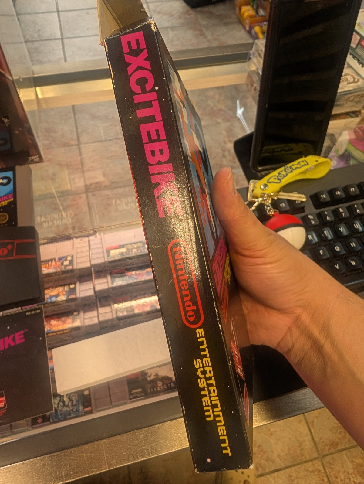 EXCITEBIKE NINTENDO NES CIB
