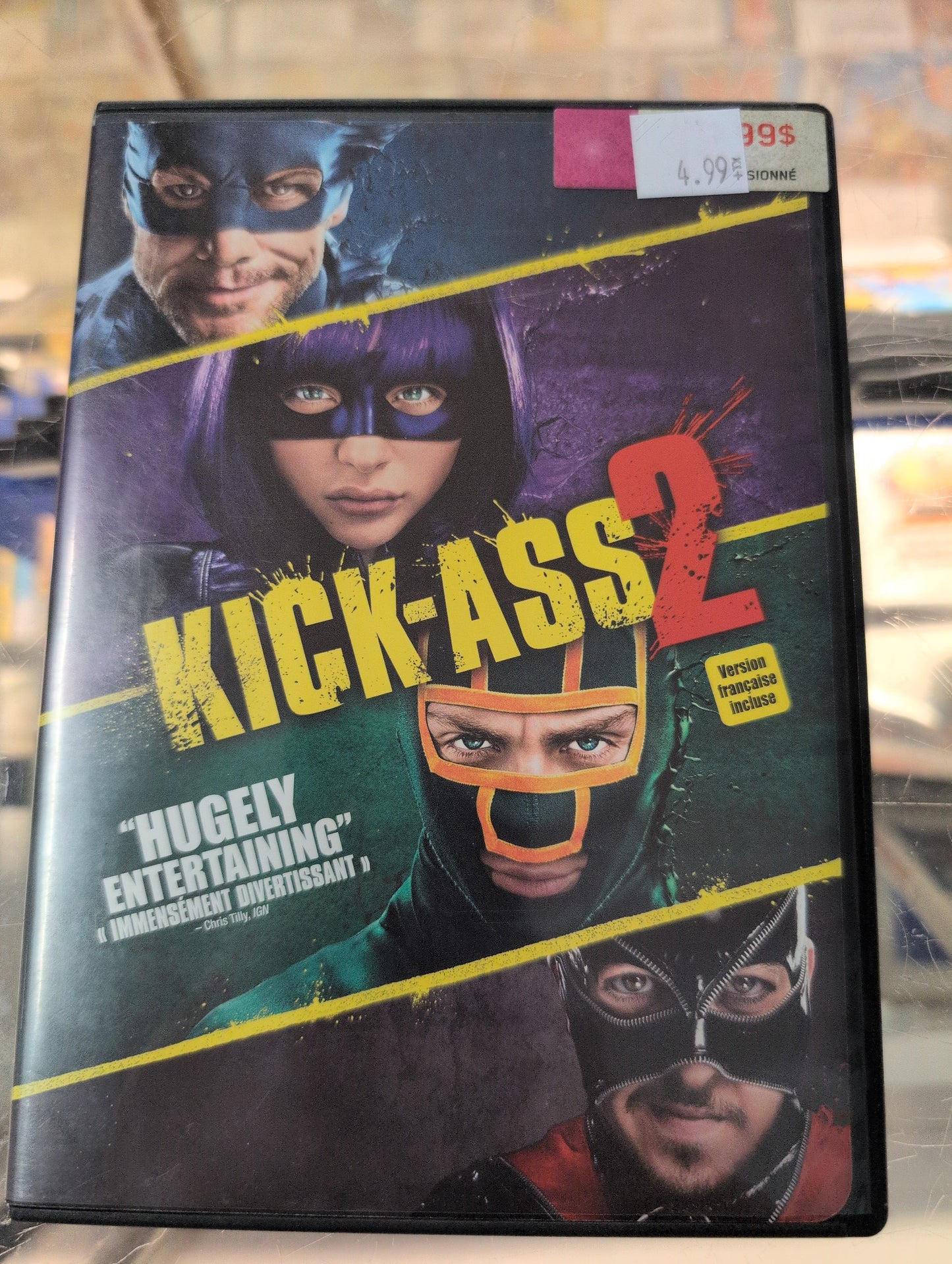 KICK-ASS 2 FILM DVD