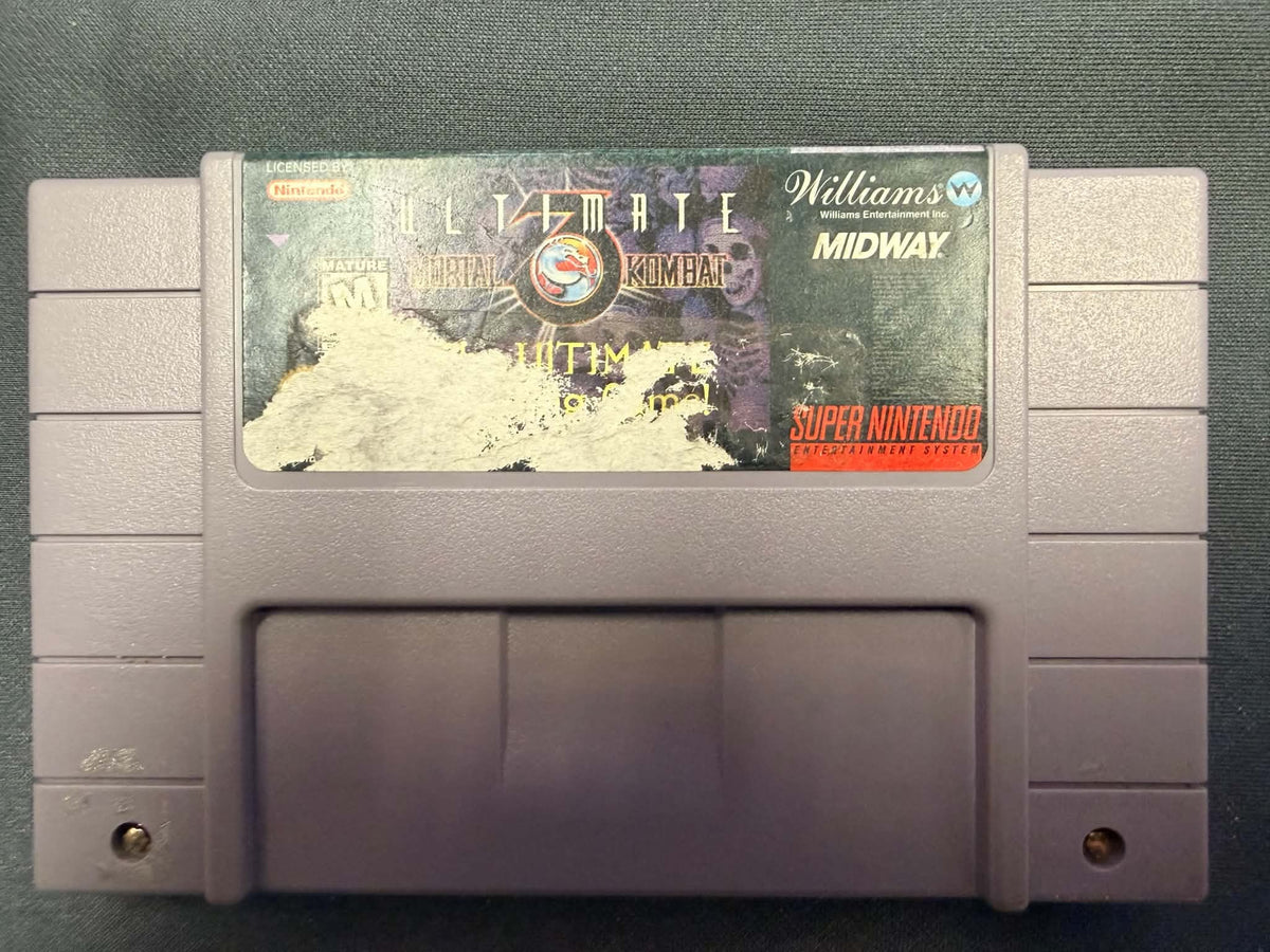 ULTIMATE MORTAL KOMBAT  NINTENDO SNES