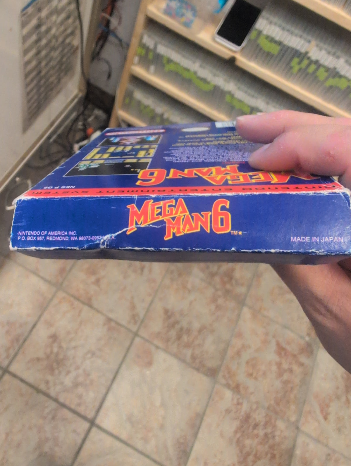 MEGA MAN 6 NINTENDO NES CIB