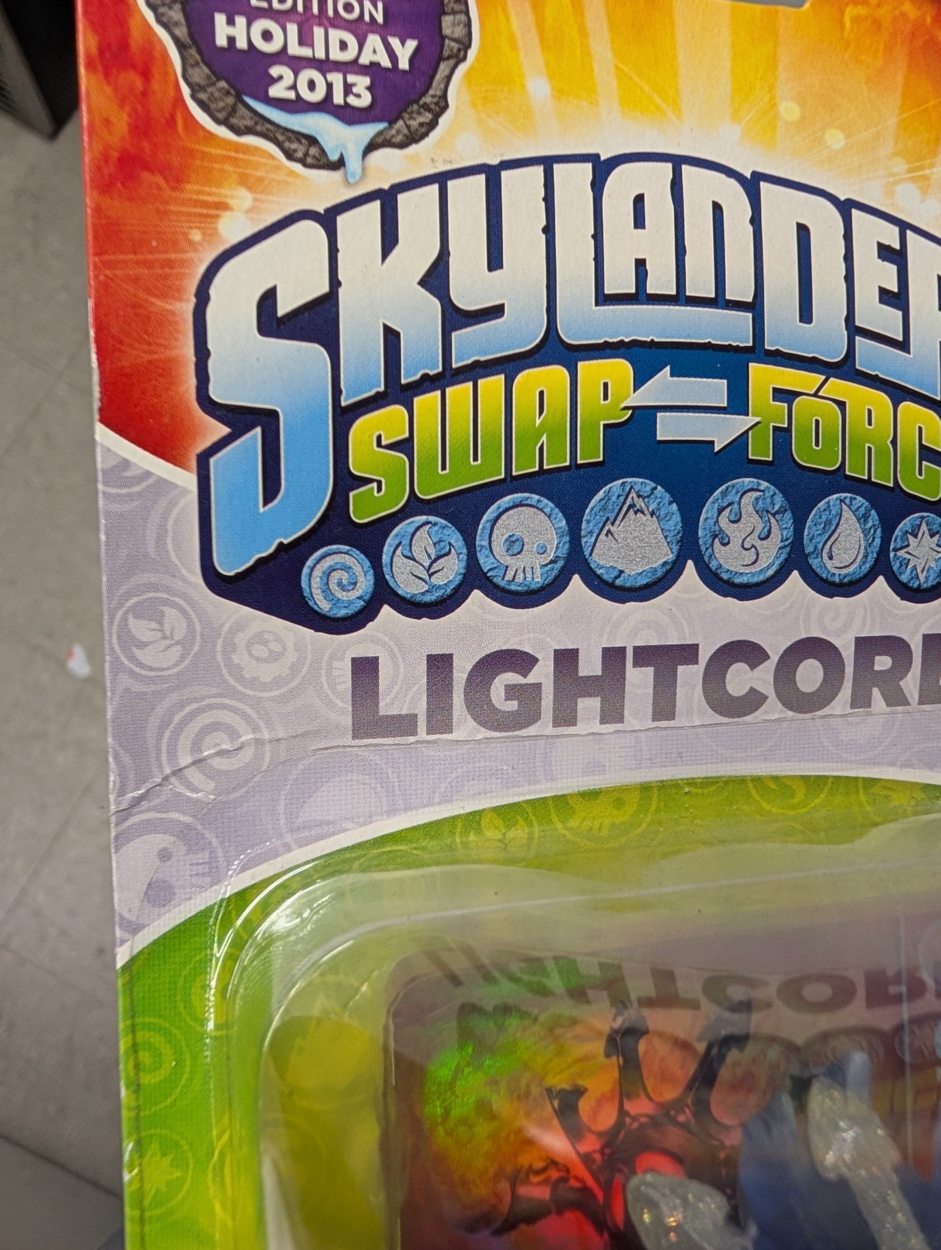 SKYLANDERS SWAP FORCE LIGHTCORE  SNOWDERDASH LIGHTS UP