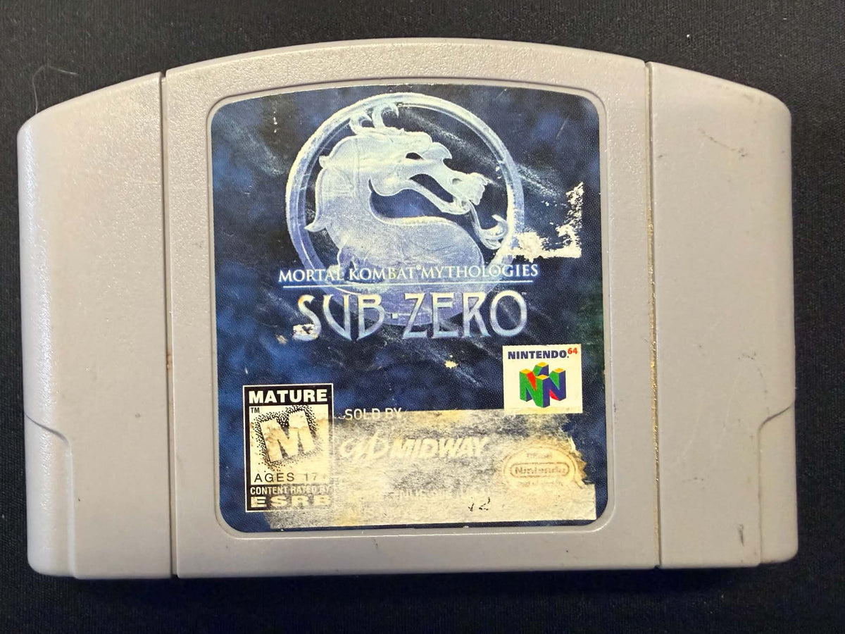 MORTAL KOMBAT MYTHOLOGIES SUB-ZERO N64
