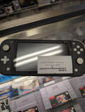 CONSOLE NINTENDO SWITCH LITE NOIRE AVEC CASE RIGIDE BLEU POUDRE