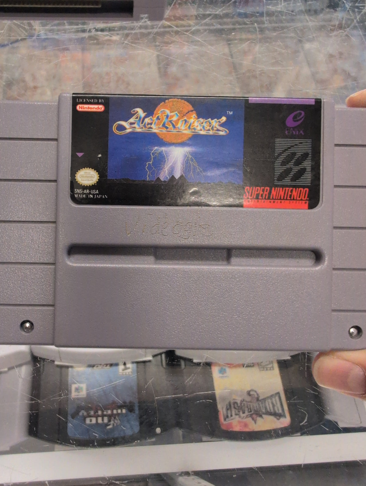 ACTRAISERS NINTENDO SNES