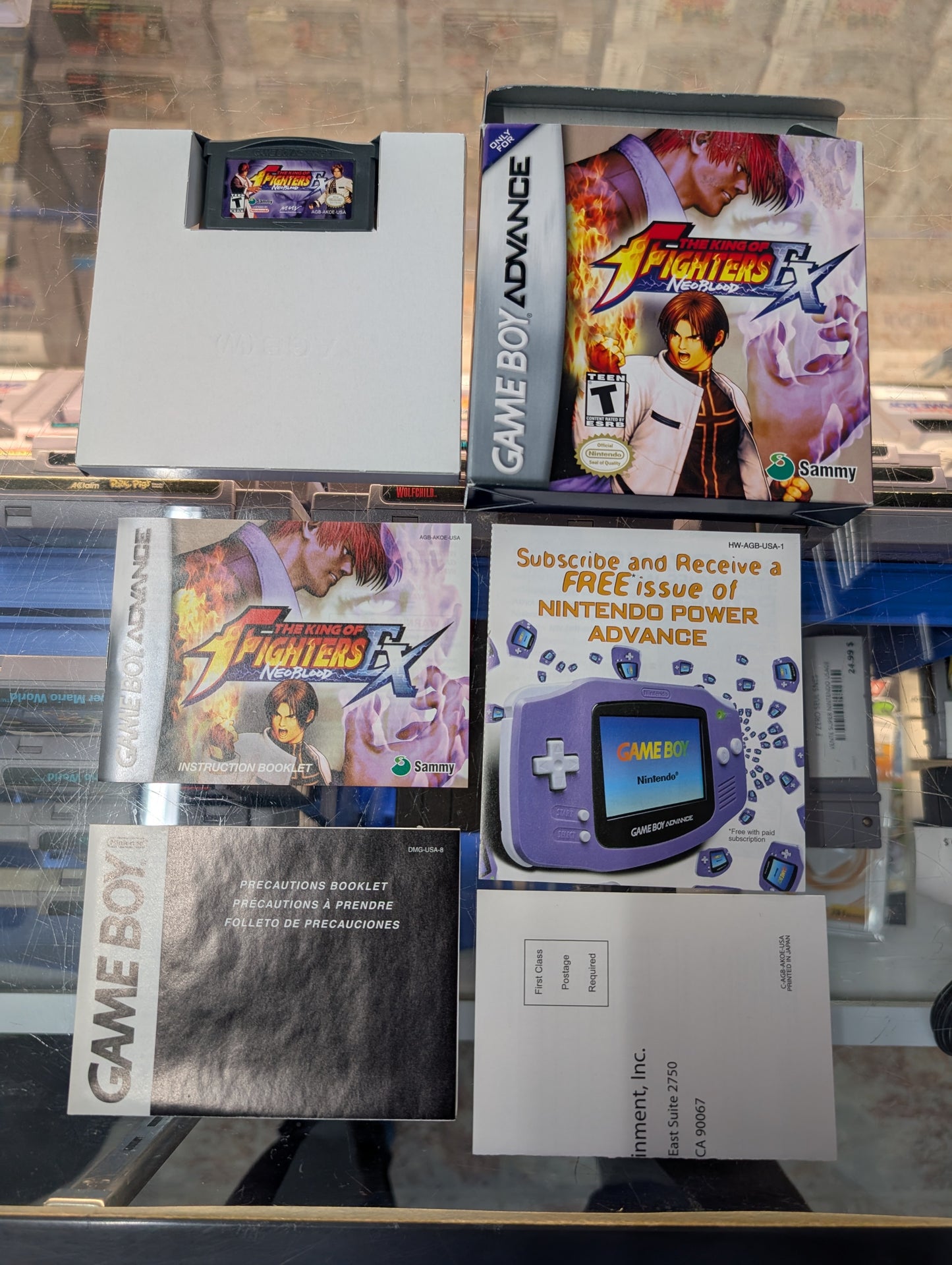 THE KING OF FIGHTERS EX NEOBLOOD GBA