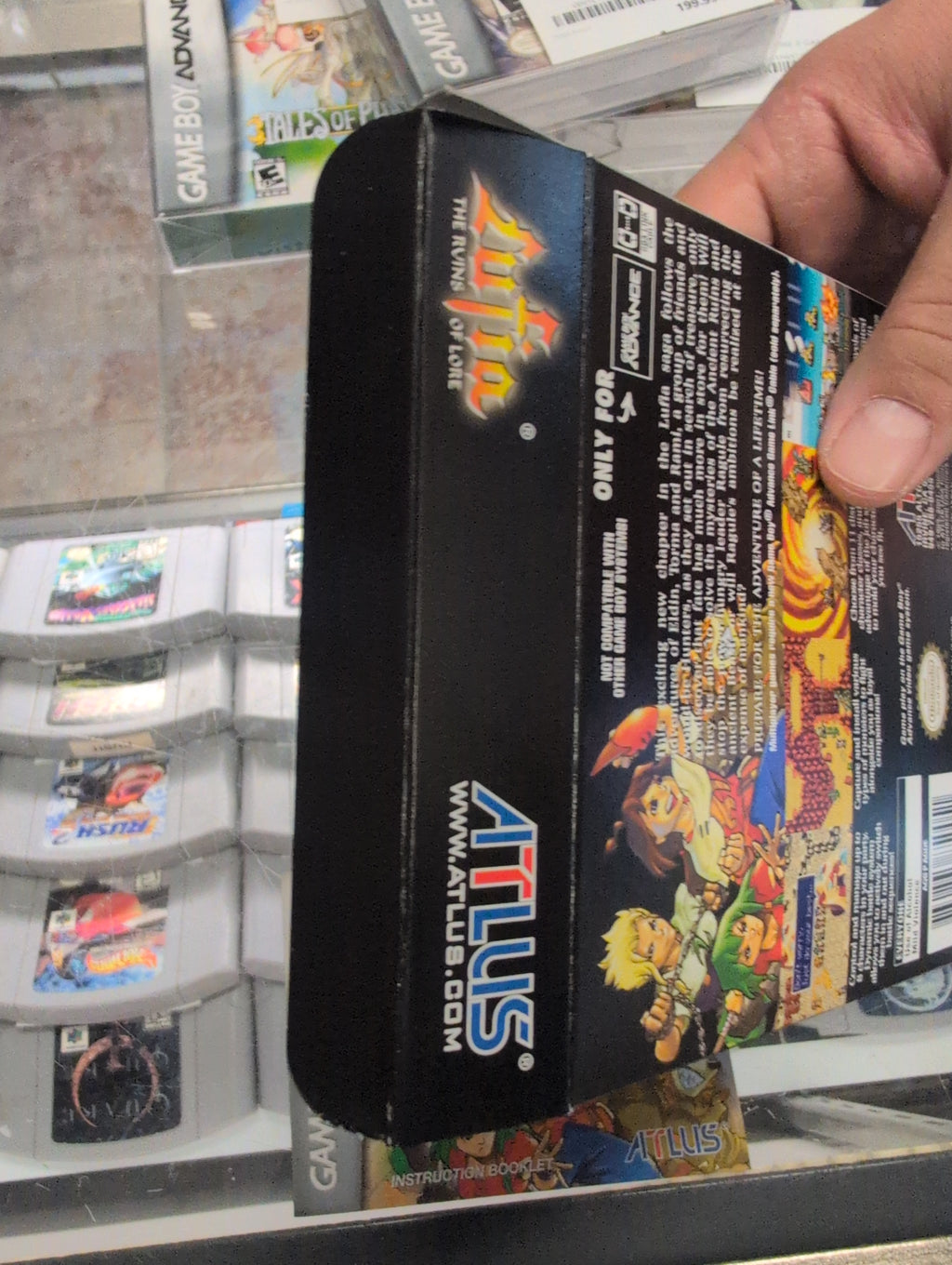 LUFIA THE RUINS OF LORE GBA CIB