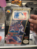 MAJOR LEAGUE BASEBALL NINTENDO NES BOX + CARTRIDGE NO MANUEL