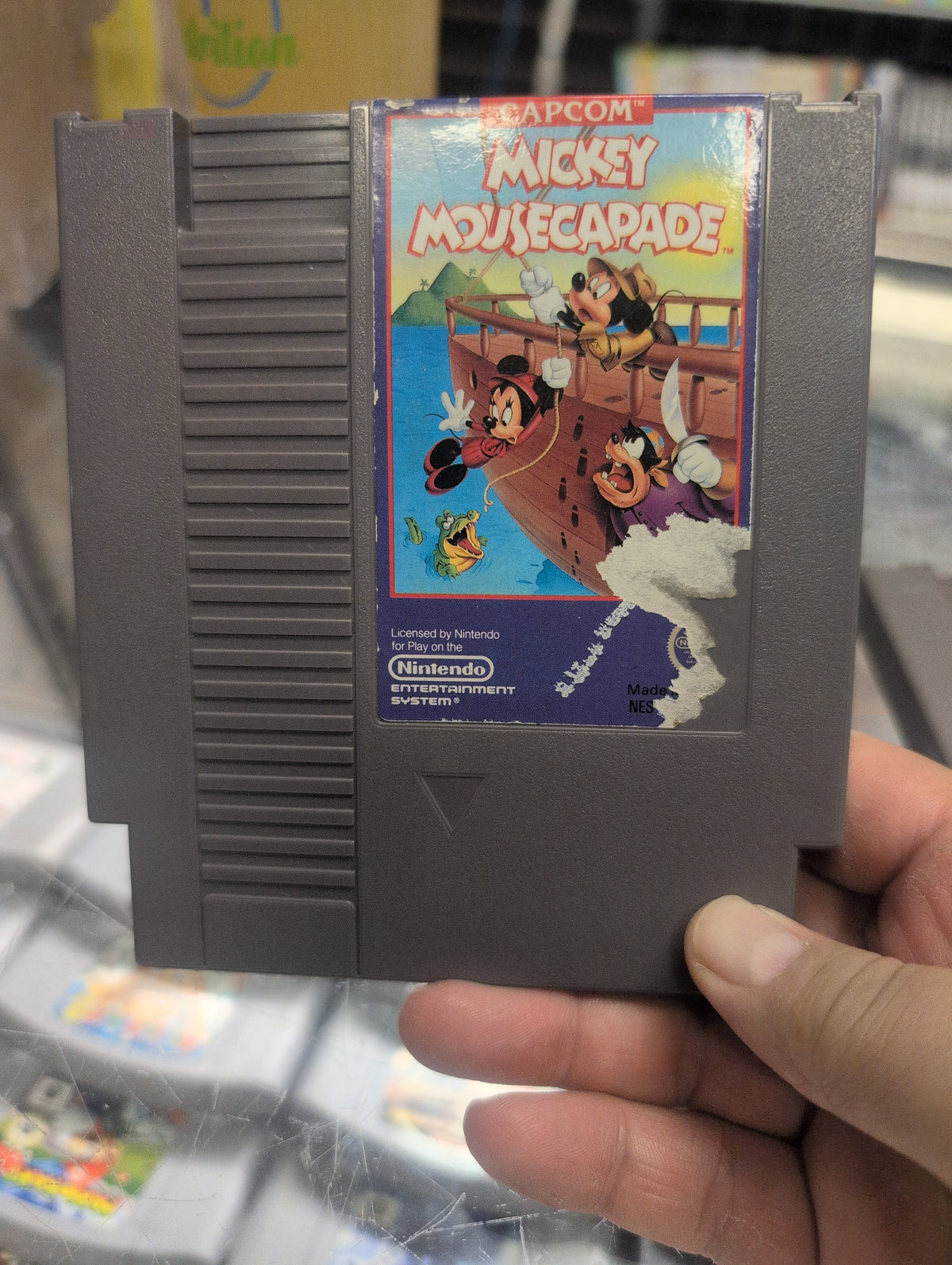 MICKEY MOUSECAPADE  NINTENDO NES