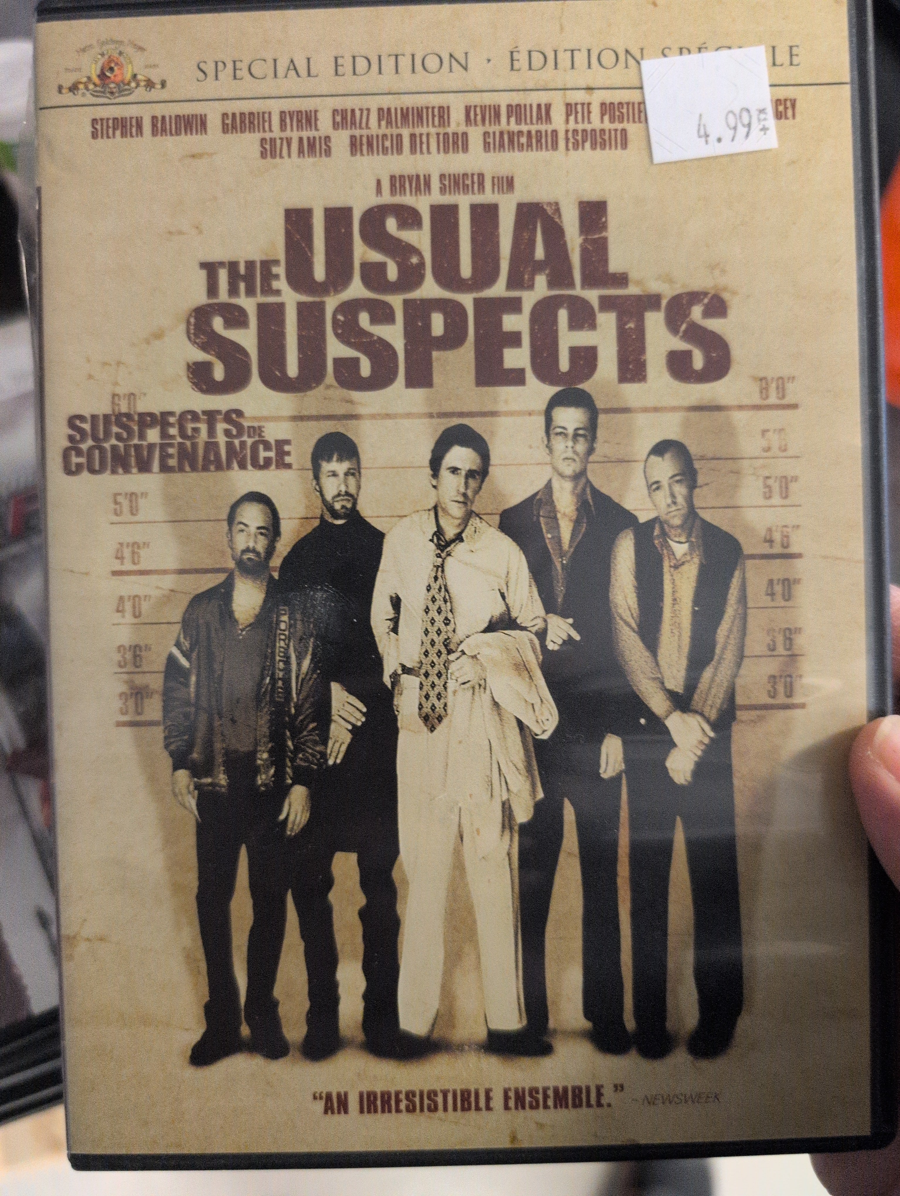 SUSPECTS DE CONVENANCE EDITION SPÉCIAL DVD FILM