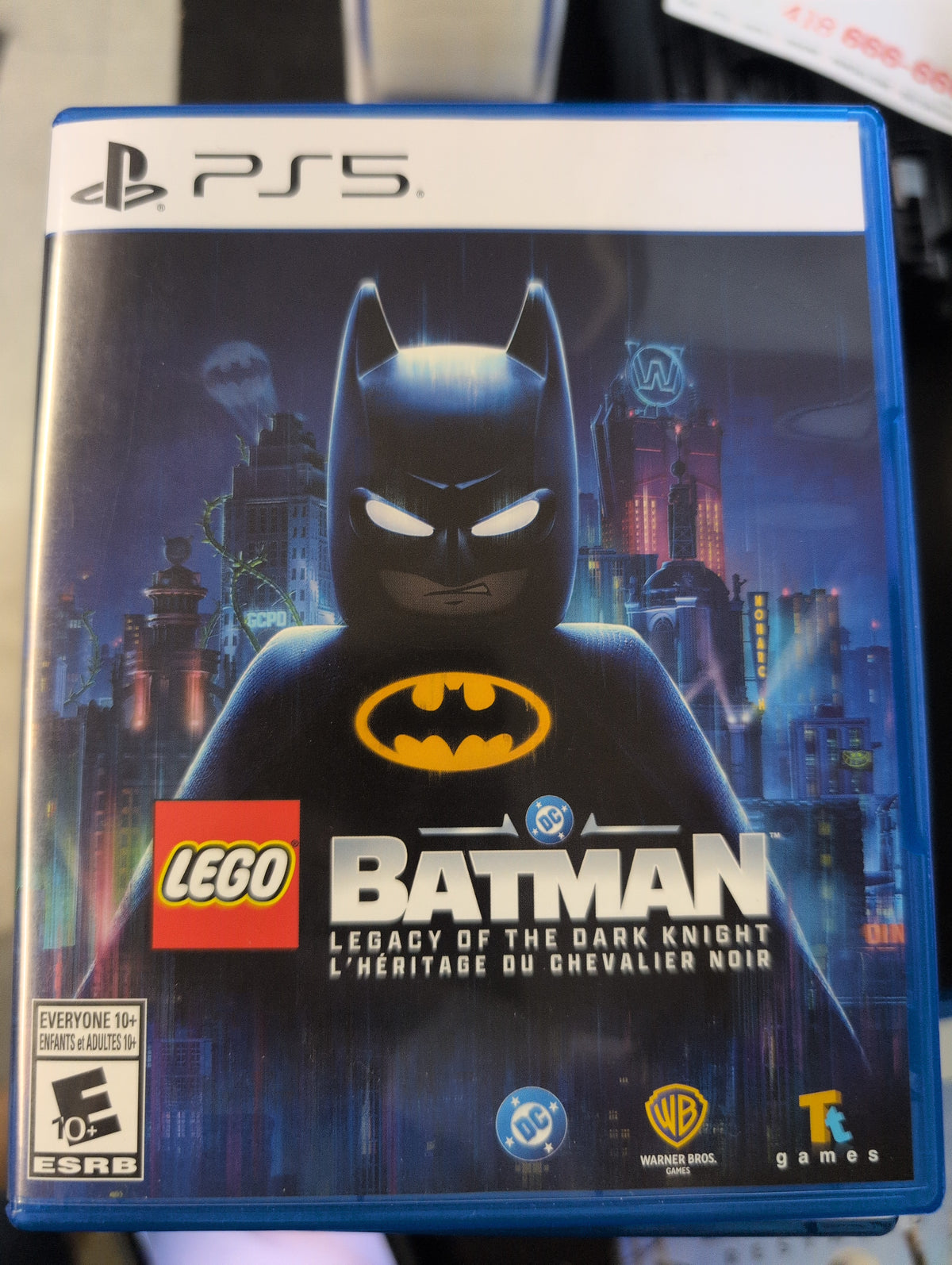LEGO BATMAN LEGACY OF THE DARK KNIGHT PS5