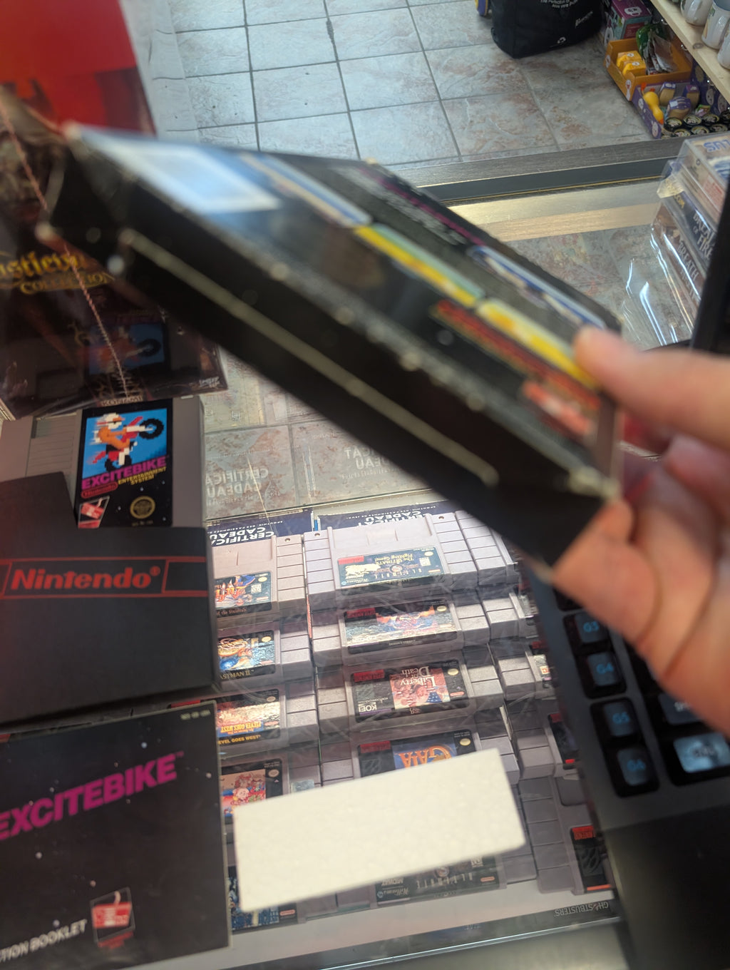 EXCITEBIKE NINTENDO NES CIB