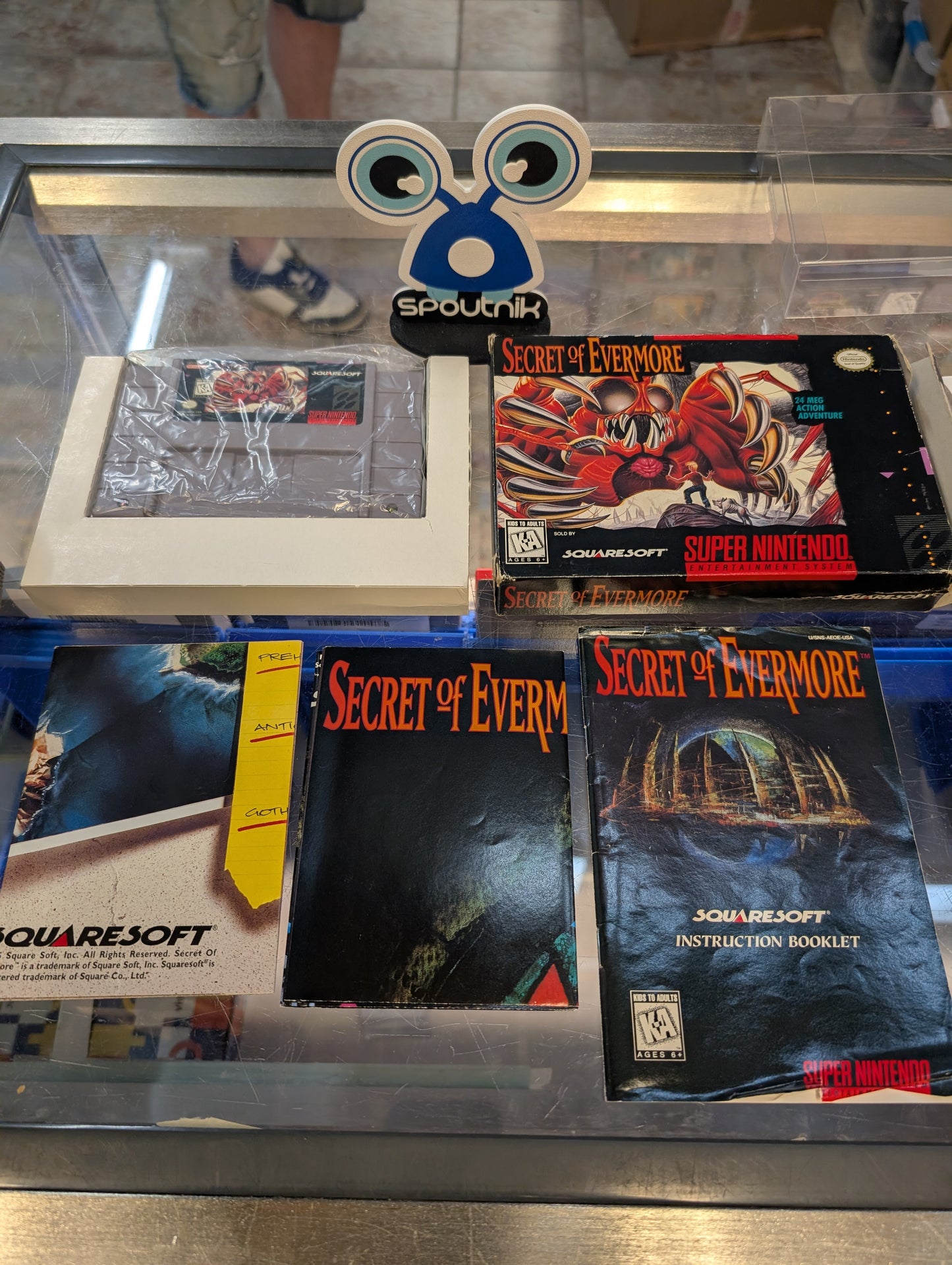 SECRET OF EVERMORE NINTENDO SNES CIB