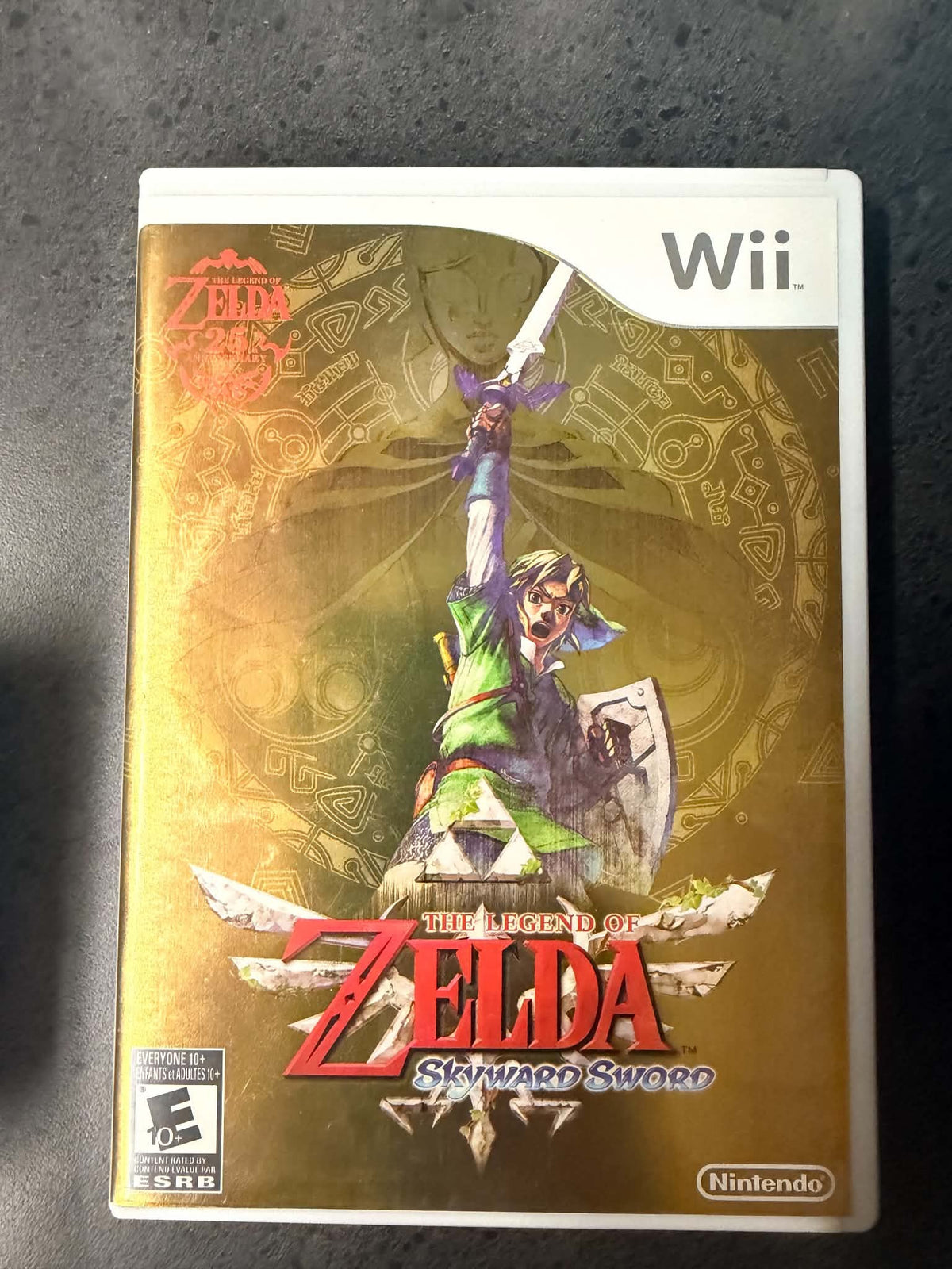 THE LEGEND OF ZELDA SKYWARD SWORD NINTENDO WII ORIGINAL
