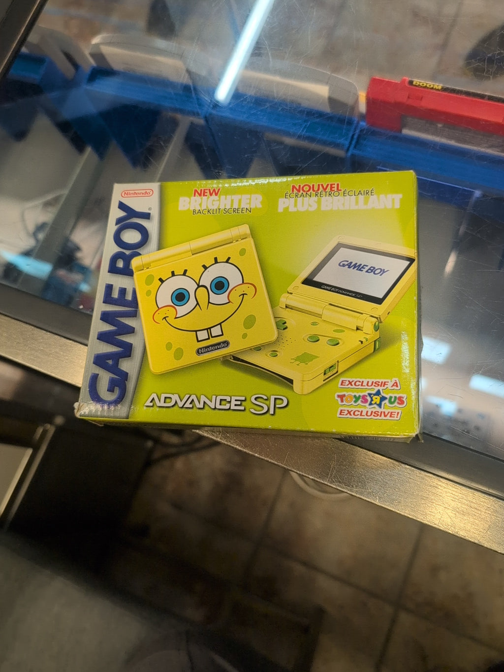SpongeBob SquarePants Gameboy Advance SP AGS 101