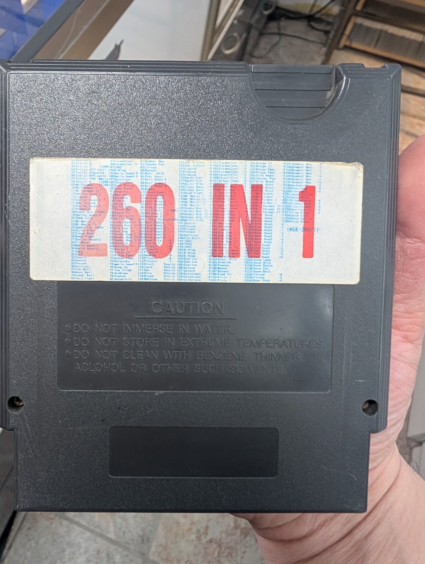 GOLDEN GAME 260 IN 1 NINTENDO NES