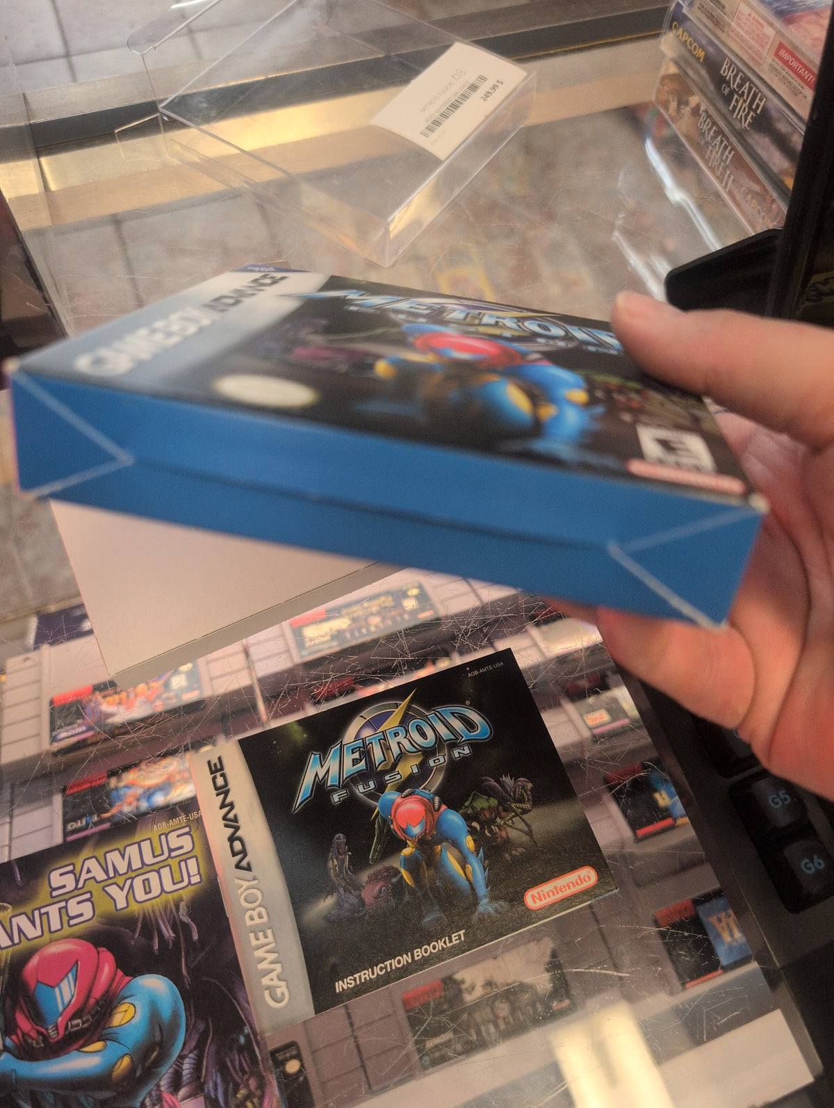 METROID FUSION GBA CIB