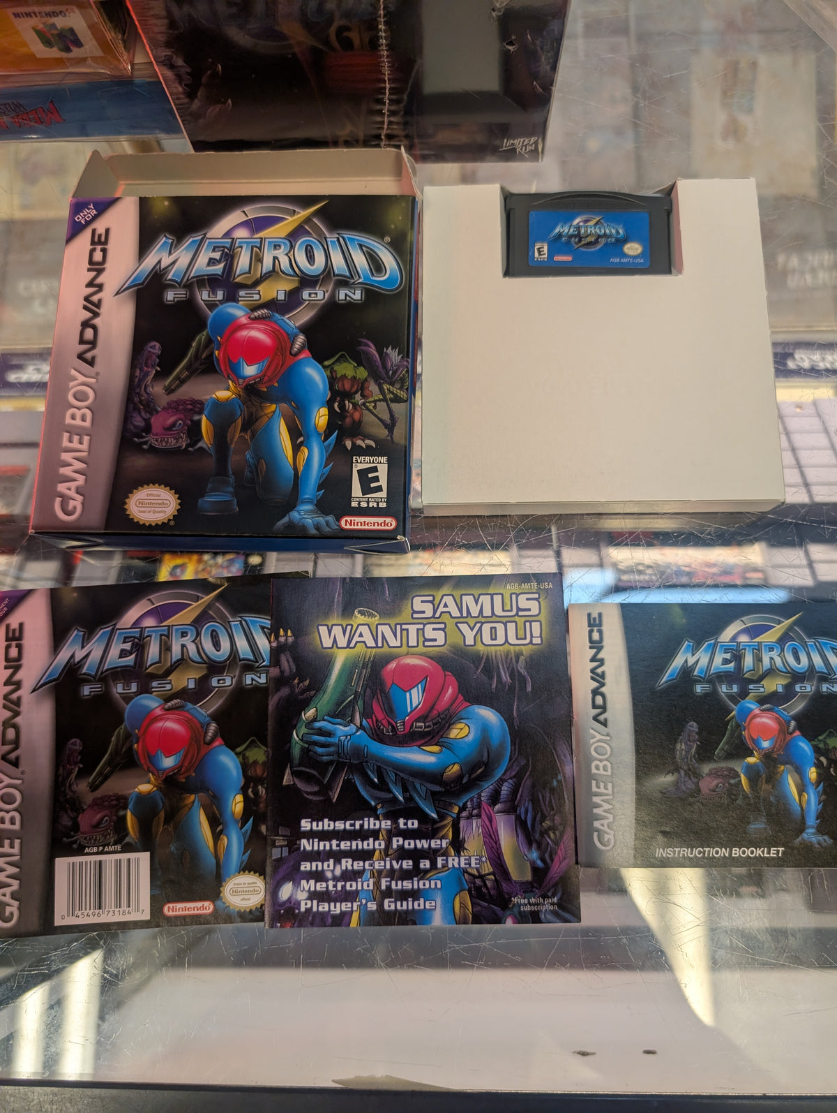 METROID FUSION GBA CIB
