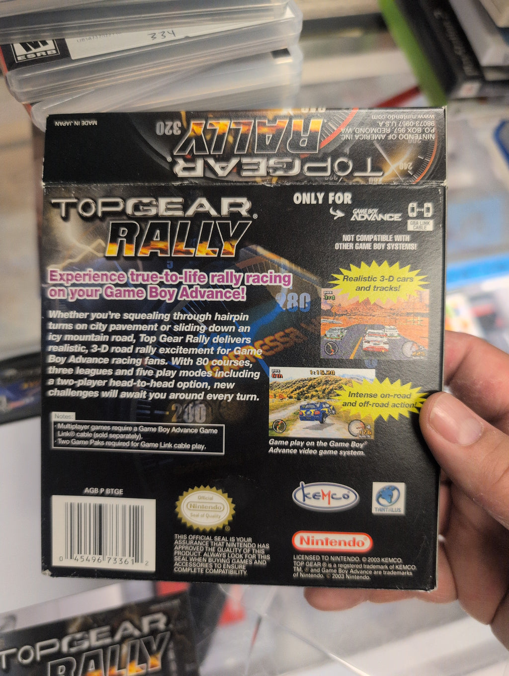 TOP GEAR RALLY GBA