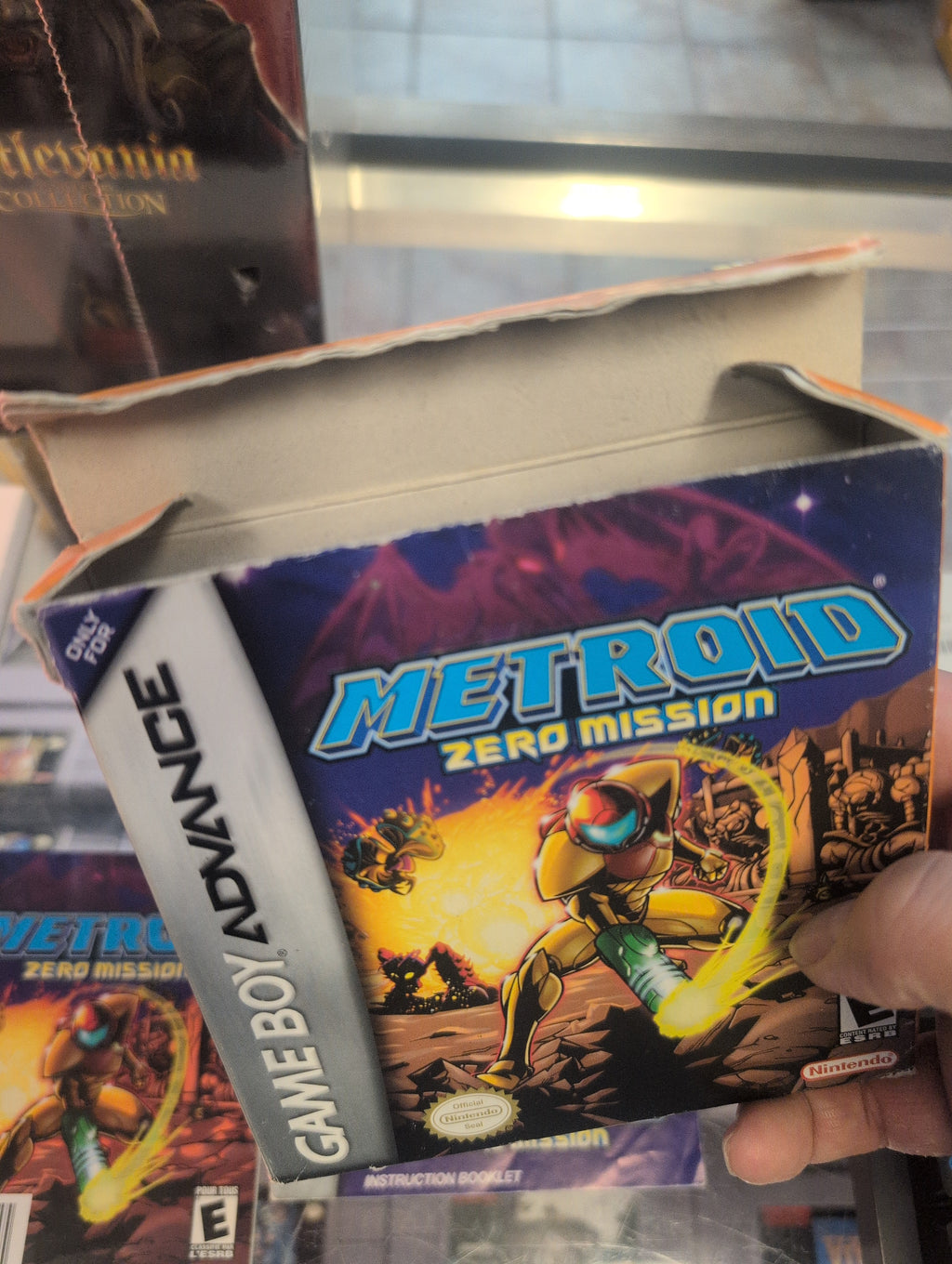 METROID ZERO MISSION GBA CIB