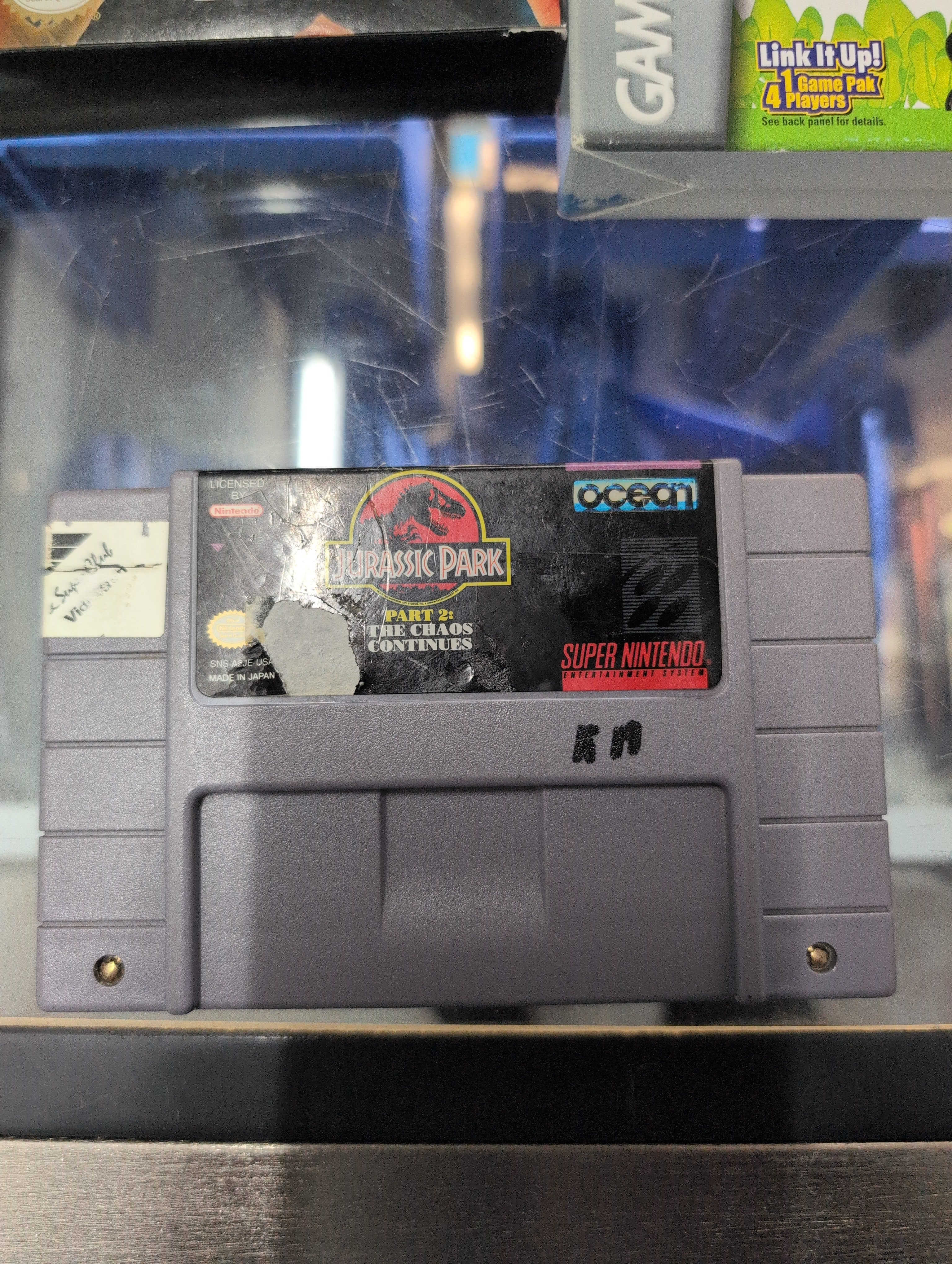JURASSIC PARK PART 2 THE CHAOS CONTINUES NINTENDO SNES