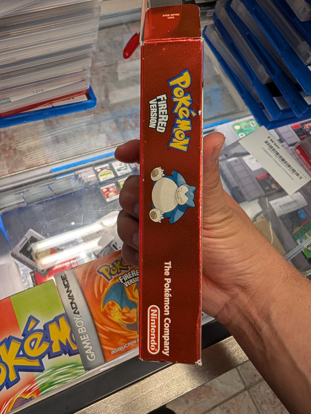 POKEMON FIRERED GBA CIB