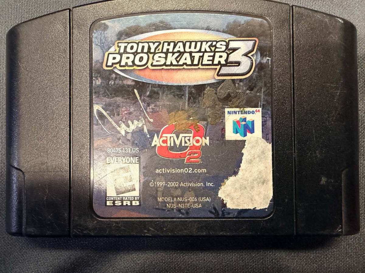 TONY HAWK'S PRO SKATER 3 N64