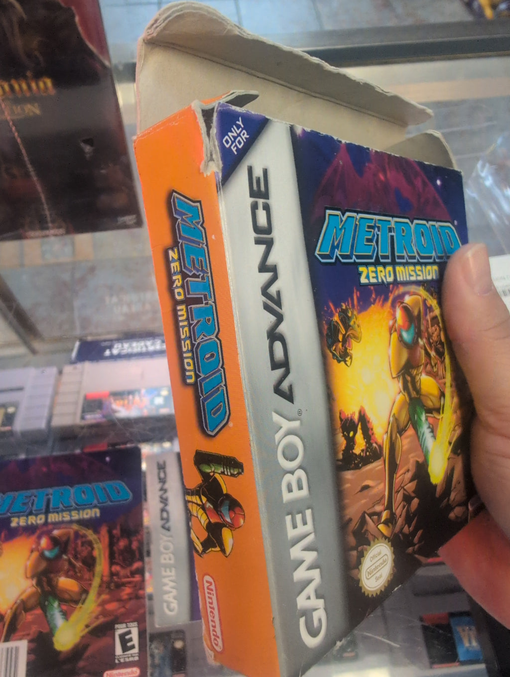 METROID ZERO MISSION GBA CIB