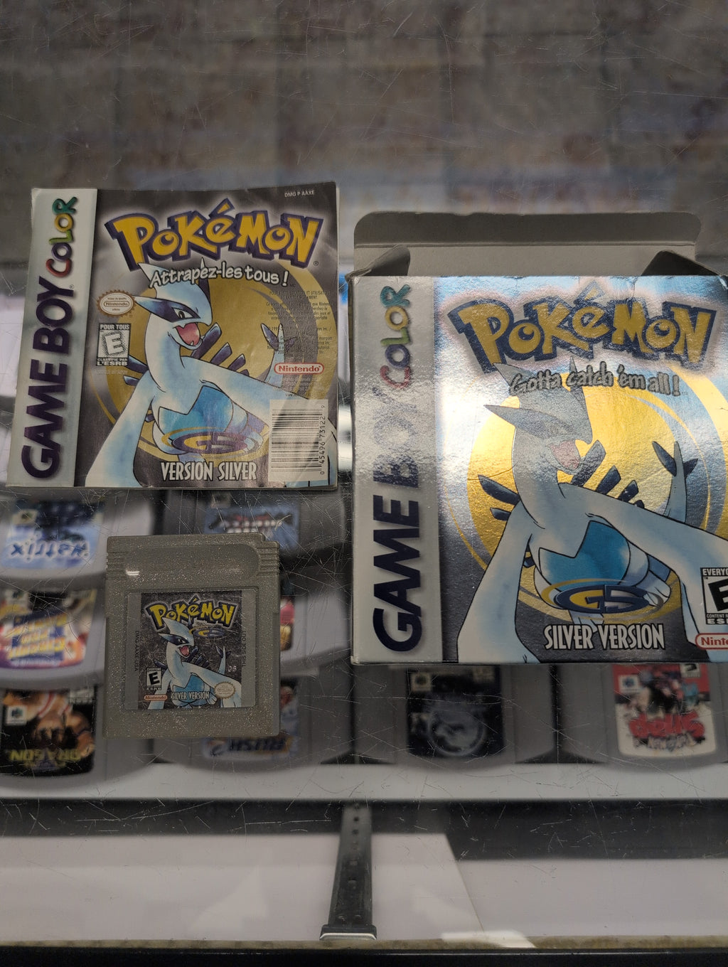 POKEMON SILVER VERSION GBC CB
