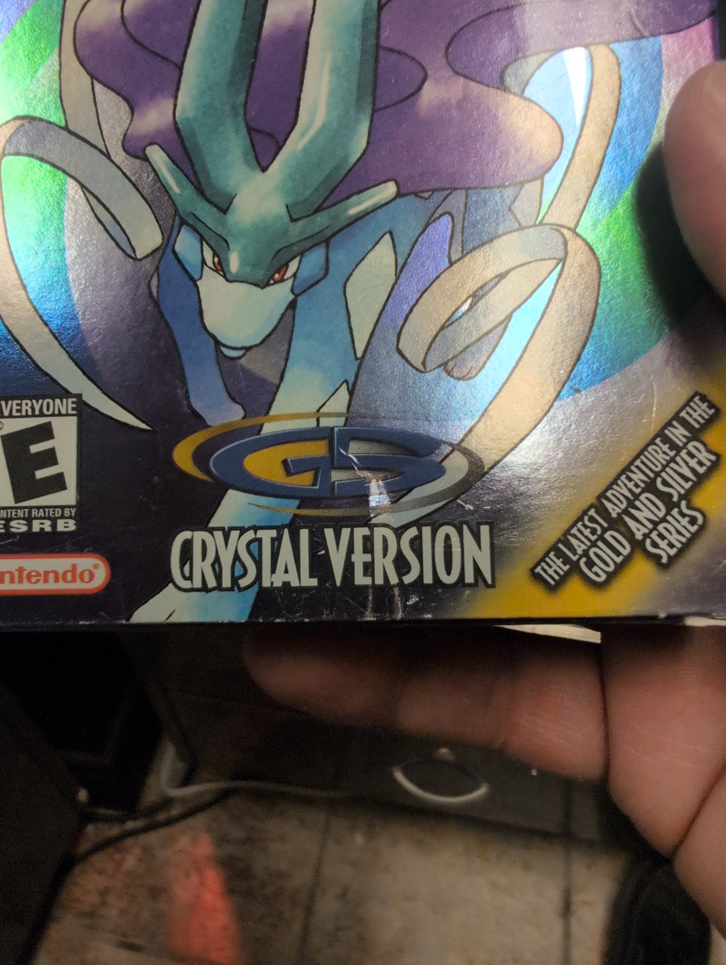 POKEMON CRYSTAL VERSION CIB GBC