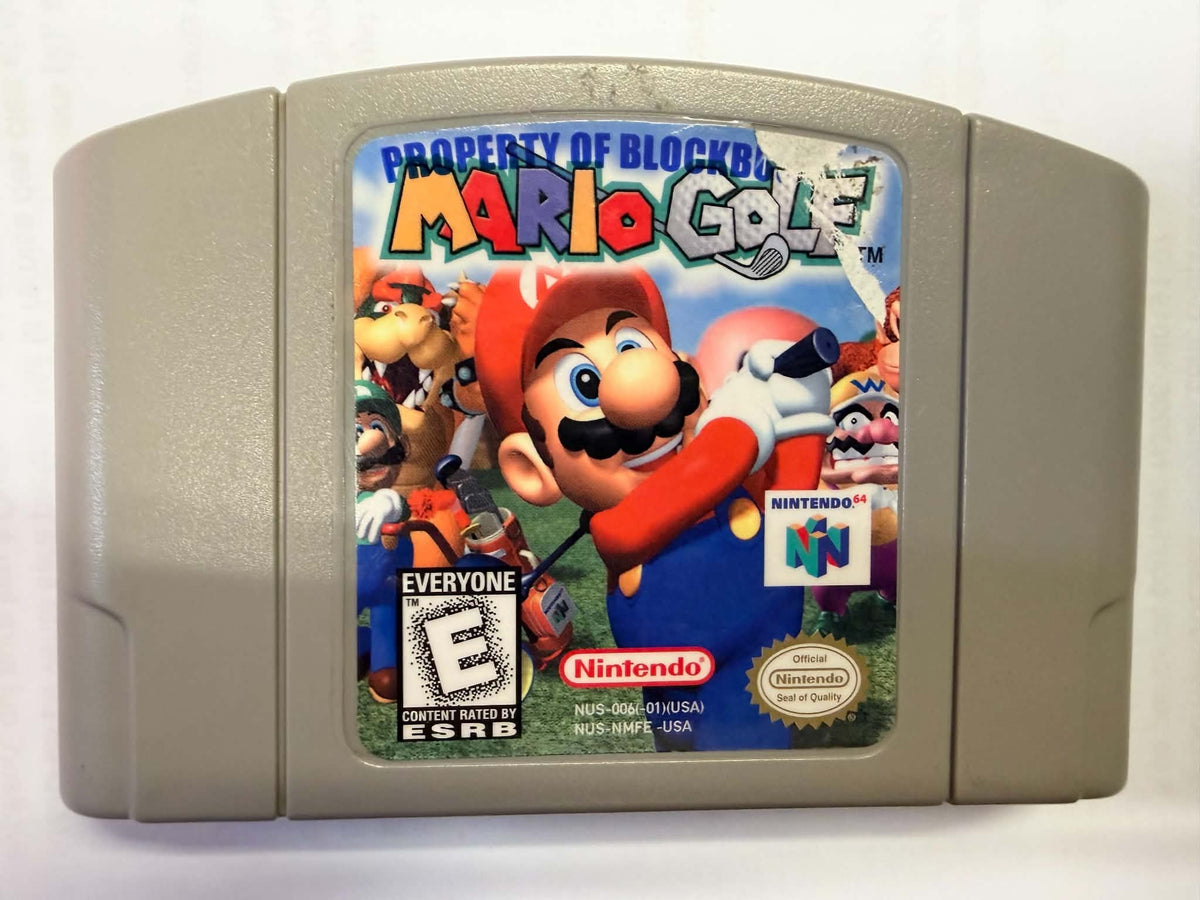 MARIO GOLF N64