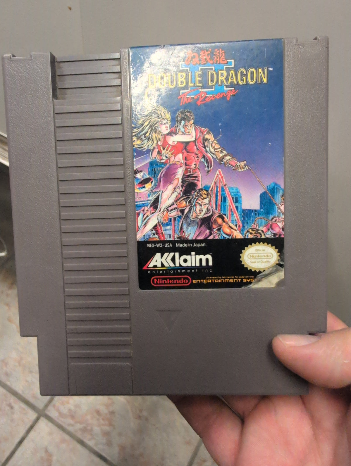 DOUBLE DRAGON II THE REVENGE NINTENDO NES