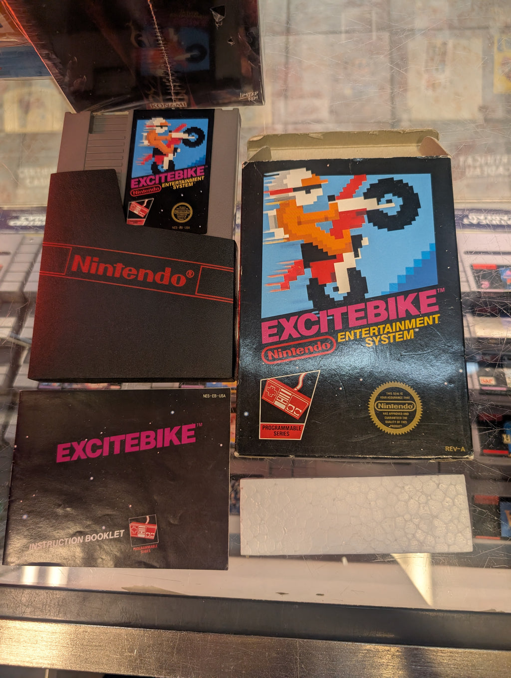 EXCITEBIKE NINTENDO NES CIB