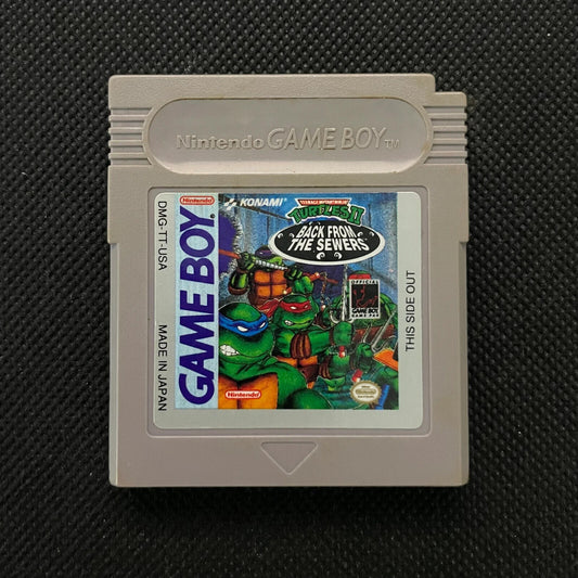 Teenage Mutant Ninja Turtles II Back from the Sewers Game Boy
